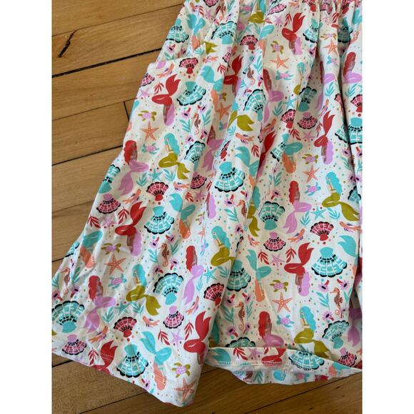 Hanna Andersson mermaid print short sleeve dress - Picture 3 of 5